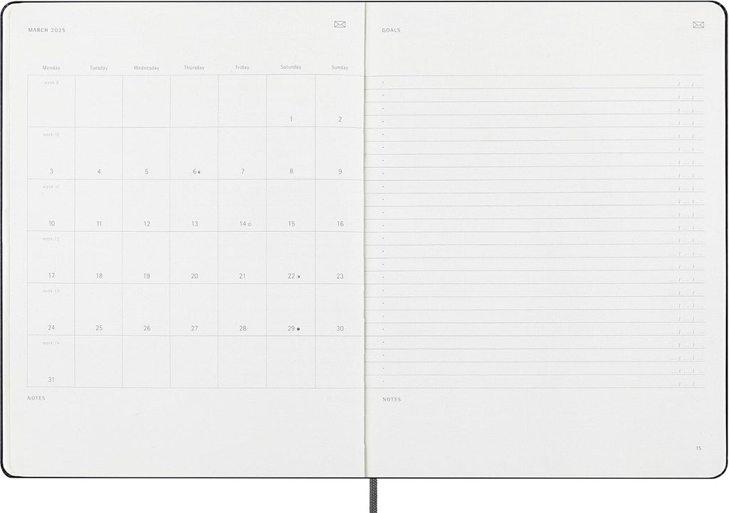 Smart Planner PRO 2025 – Wöchentlicher und monatlicher Produktivitätsplaner
